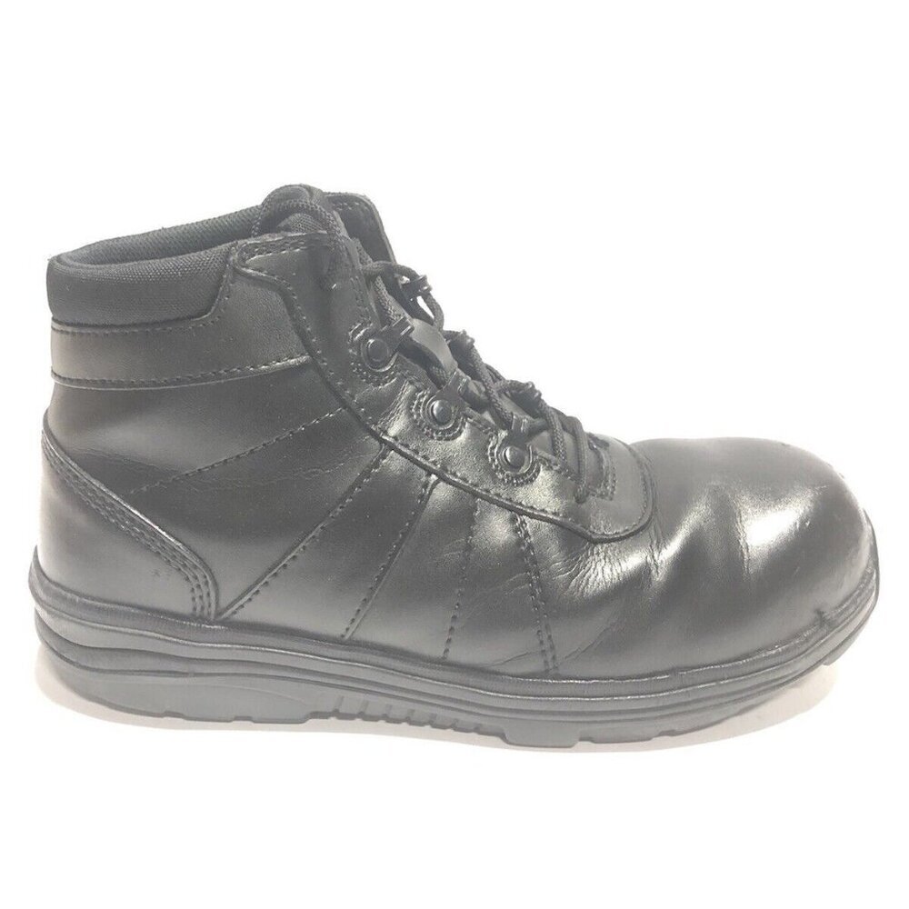 Worx Men’s 05417, Black Composite Toe Work Boots, Size 9M